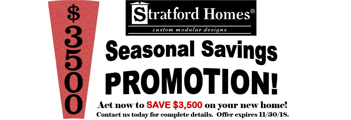   Seasonal Savings Promotion in Green Lake, WI